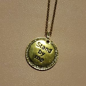 NIB Universal Language Stand By Me Necklace